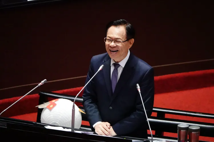 民眾黨立委張啟楷。莊宗達攝