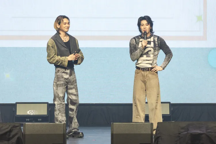 KENTA（左）希望下次來台可以去阿里山。ON INN ASIA提供