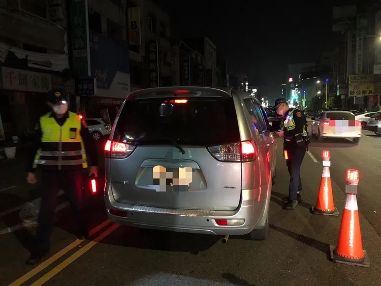 警方近日加強取締酒後駕車。翻攝畫面