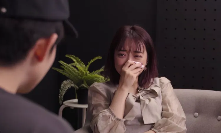 博恩為當年的「龍K事件」道歉，讓龍龍數度淚崩。翻攝博恩臉書