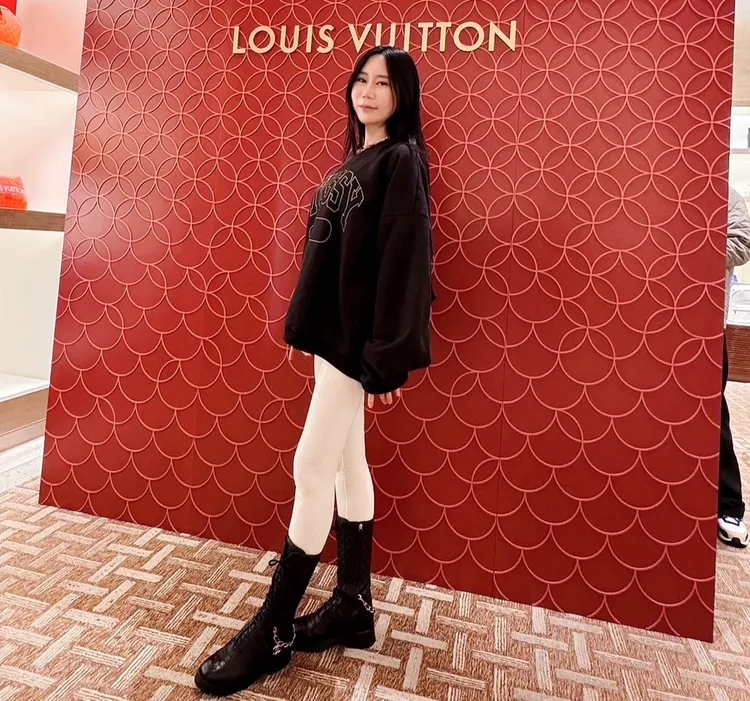 安晨妤認為女人經濟要獨立，努力把自己變豪門。固力狗提供