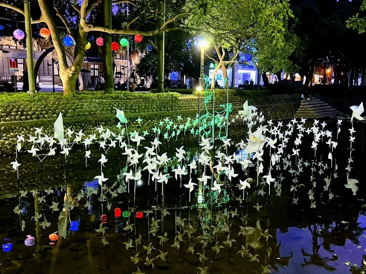 綠色燈區「玩轉新竹」。新竹市府提供