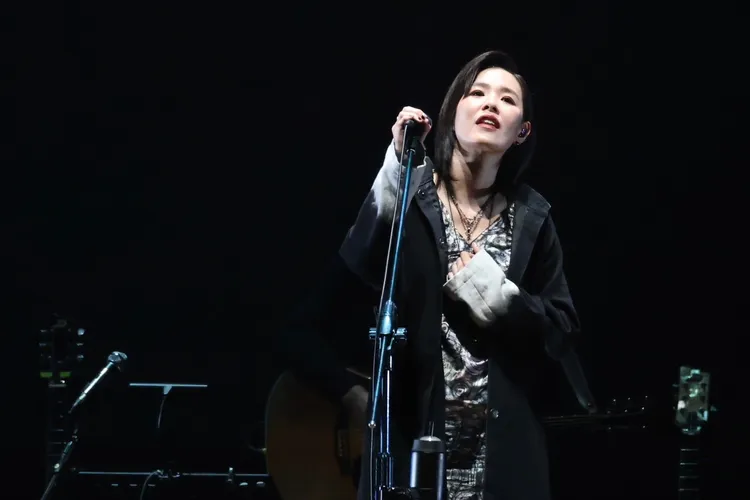 安溥翻唱曲是梅艷芳的《女人花》。林林攝