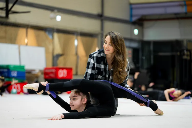 瑞莎培植台灣體操選手不遺餘力。瑞星韻律體操協會提供