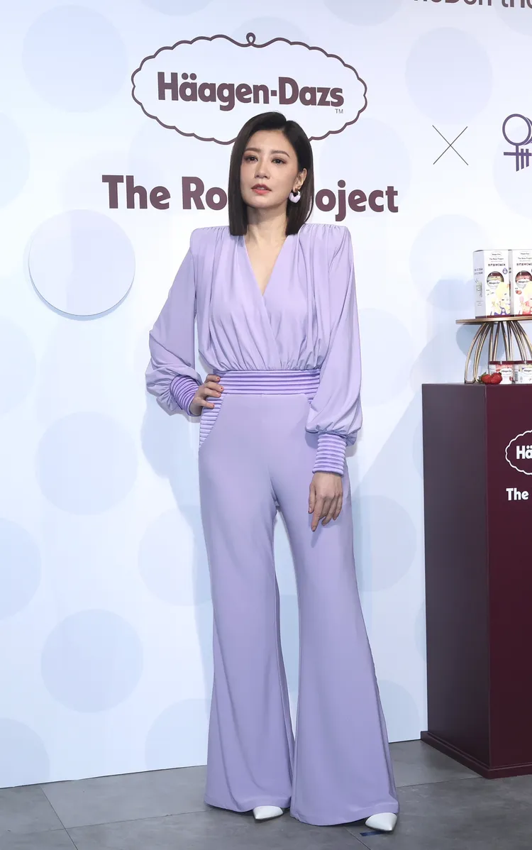 賈靜雯回應女兒因穿環被網友議論。彭欣偉攝