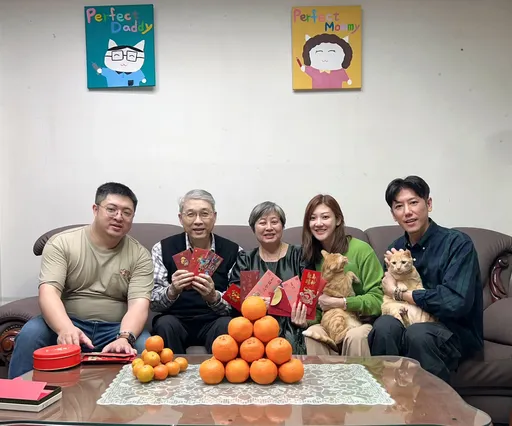 林逸欣帶帥尪回娘家　他用「愛情密碼」下注喜中大樂透