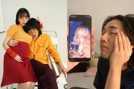 新婚3個月!凱莉曬「超音波照」爆喜訊 挺孕肚甜摟帥尪