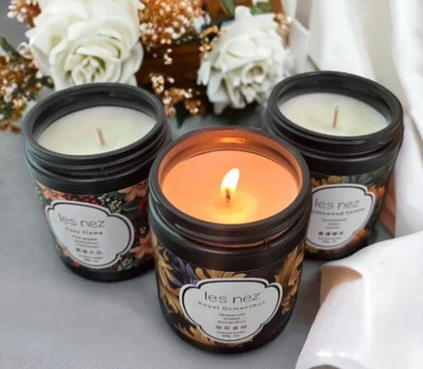 香鼻子香氛蠟燭，各200g／1000元。品牌提供