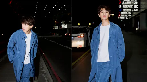 陳柏霖犯罪首腦當夠了 半夜在機場變身peter wu型男