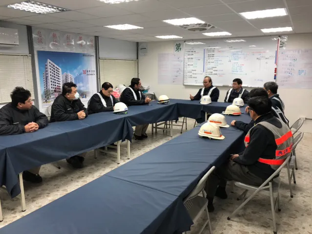 住都中心進行督導會議。國家住都中心提供