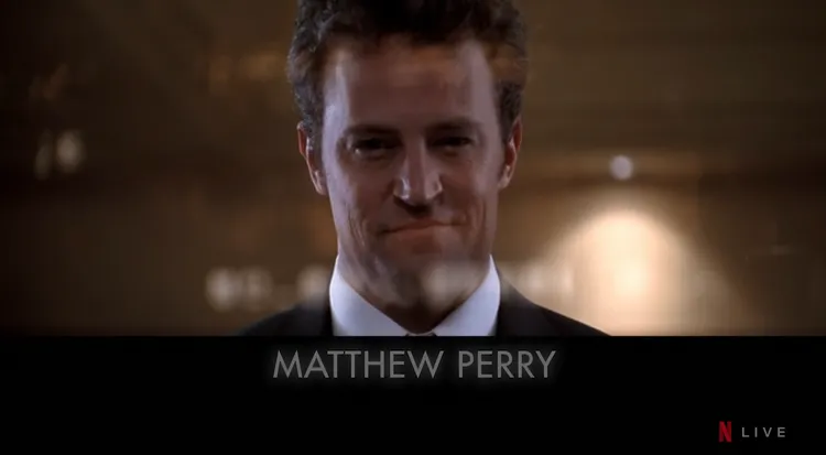 《六人行》馬修派瑞。翻攝Netflix