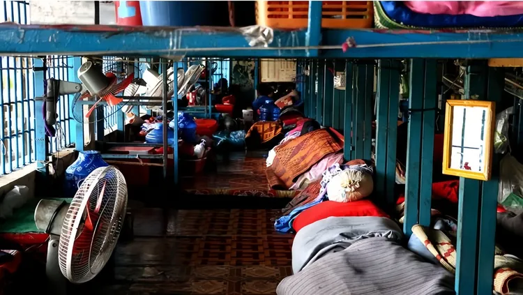 柬埔寨監獄實景。翻攝自臉書粉專「泰國清邁象 Chiang Mai Elephant」