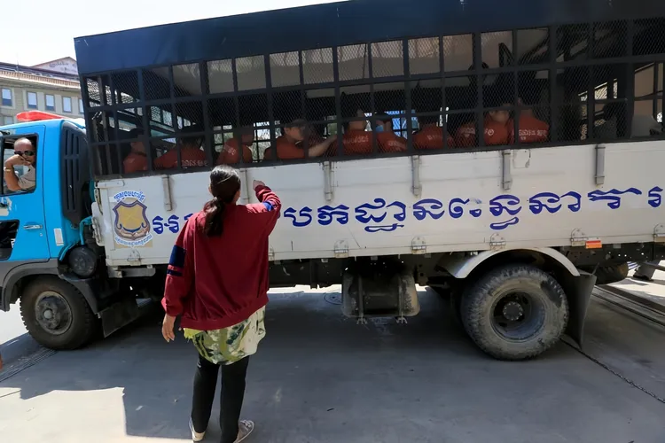 柬埔寨監獄實景。翻攝自臉書粉專「泰國清邁象 Chiang Mai Elephant」