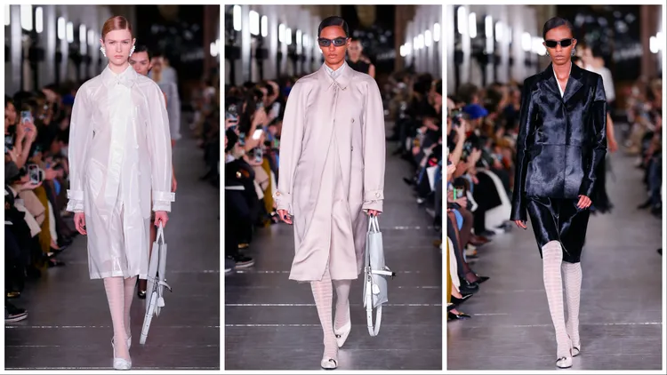 緊身褲襪可點綴各式造型。品牌提供