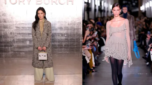 紐約時裝周｜林熙蕾霸氣現身　看TORY BURCH把浴帽、燈罩變成時尚單品