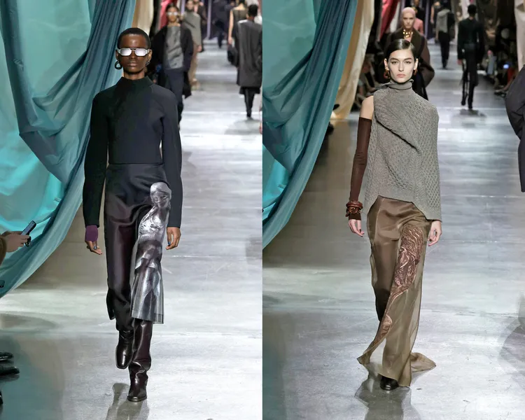 FENDI 2024秋冬大秀。品牌提供