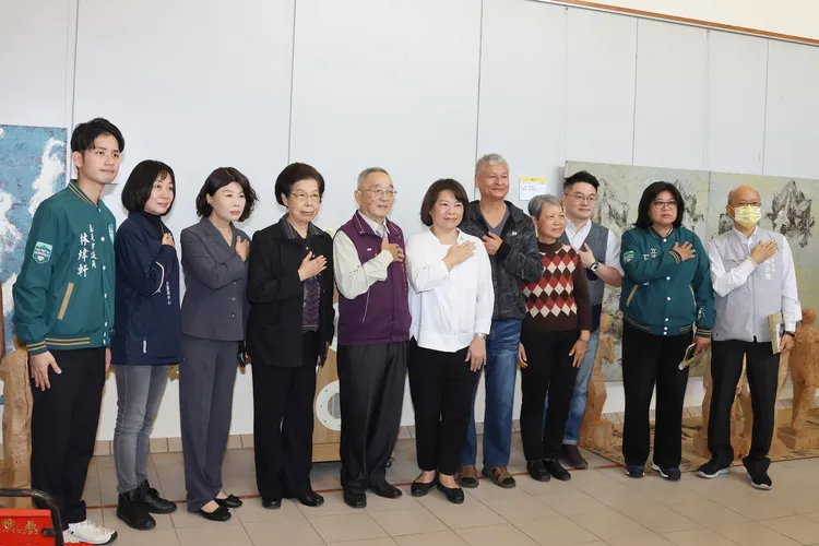 「二二八事件77週年嘉義地區特展」也於今日在二二八紀念館開幕。市府提供