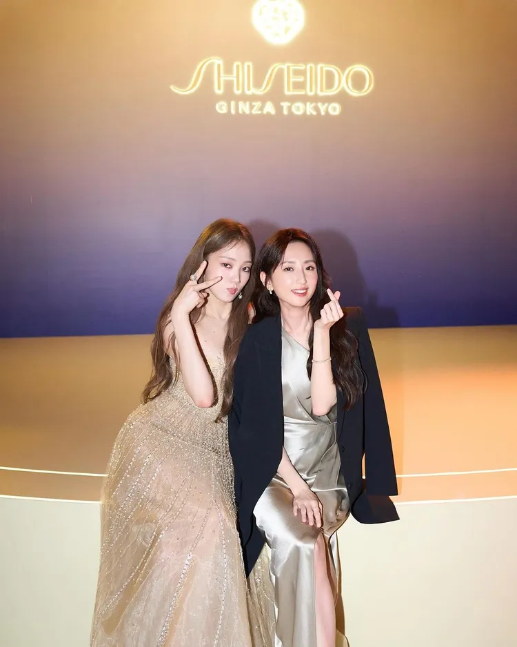 李聖經（左）與柯佳嬿合影。翻攝柯佳嬿IG