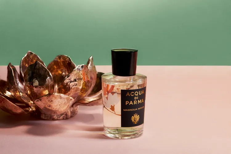 帕爾瑪之水無限木蘭淡香精情人節限定版，100ml／1萬800元。品牌提供