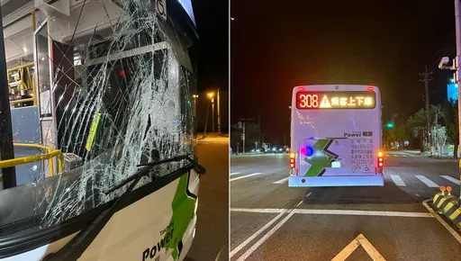 帝王條款?台中行人闖紅燈遭公車撞死 司機過失致死罪偵辦