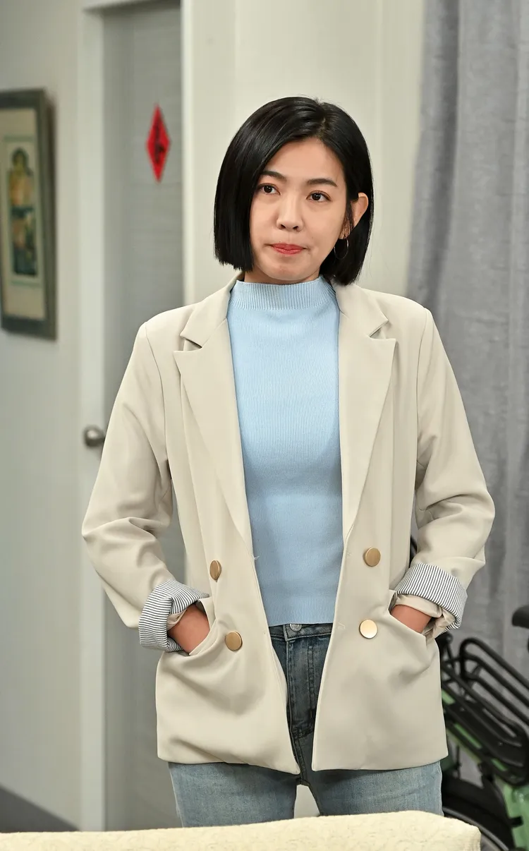 米可白原本角色性格較為冷調，經常出現面無表情的狀態。台視提供