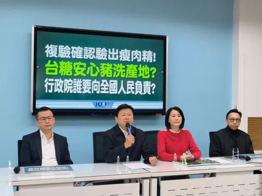 台糖梅花豬複驗出瘦肉精! 國民黨團要求陳建仁提「食安專報」