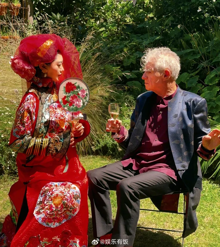 杜可風婚禮充滿中國味。翻攝娛樂有飯微博