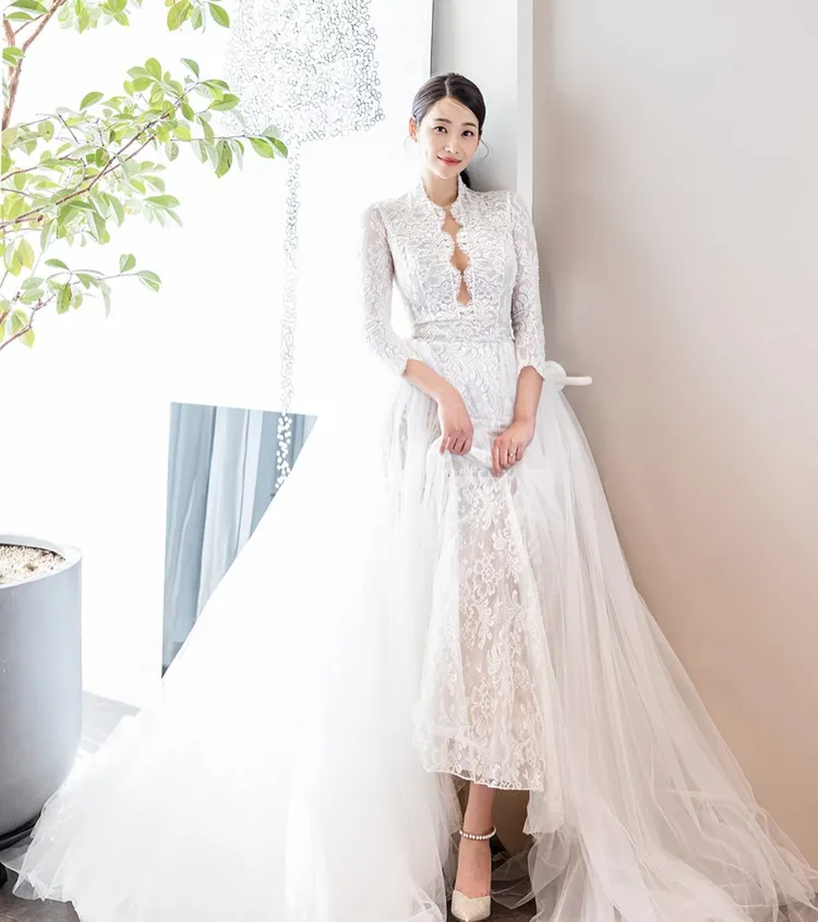 酉奈分享多套婚紗照。翻攝酉奈IG