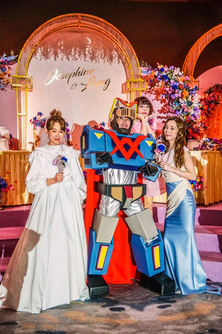 《飯戲攻心2》花絮照曝光。華映提供