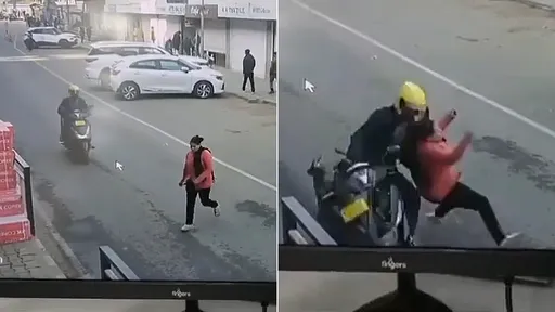 有車來所以加速過 她小跑步穿越街道被機車撞飛斃命