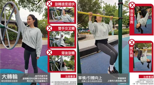 公園健身器材竟成隱形殺手!常見7使用錯誤 反拉傷加重發炎