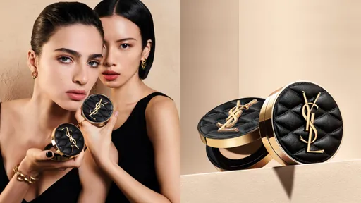 YSL氣墊粉餅跟隨夯包換新裝 高訂菱格紋質感呼應Icare包