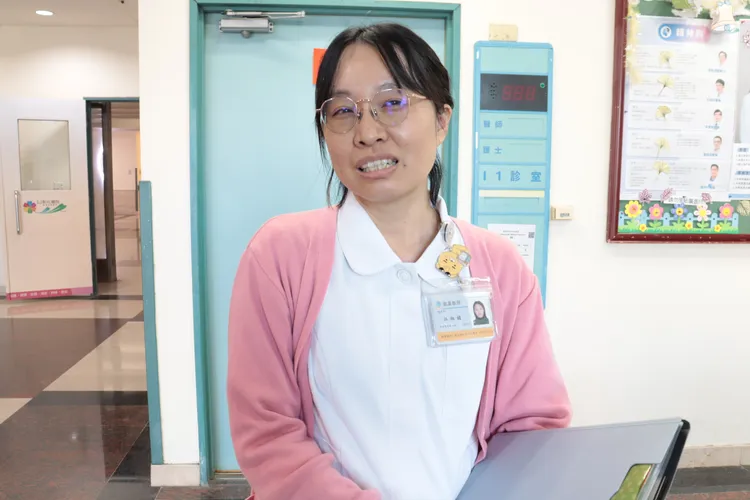 彰化醫院失智共照中心個管師江淑娟。彰化醫院提供