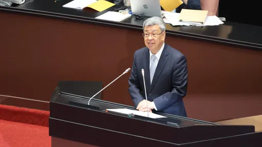混亂杯葛後上台報告 陳建仁:再創屬於台灣的光榮時刻