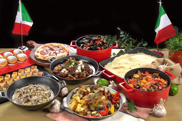 Sunny Buffet於本季全新獻上多道義式美食吃到飽。茹曦酒店提供