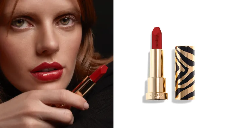 植物絲絨持久唇膏#45烈焰美拉德米蘭，1750元。品牌提供