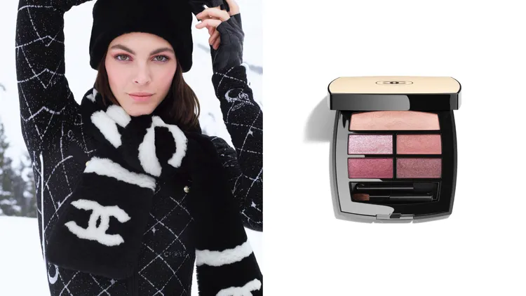 香奈兒時尚裸光立體眼彩盤#清新，2610元。品牌提供