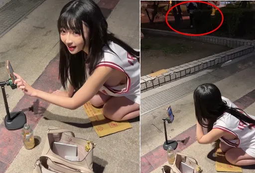 JKF女郎「無罩」露側乳!北車開播遇露鳥俠? 監視器還原真相讓人怒了