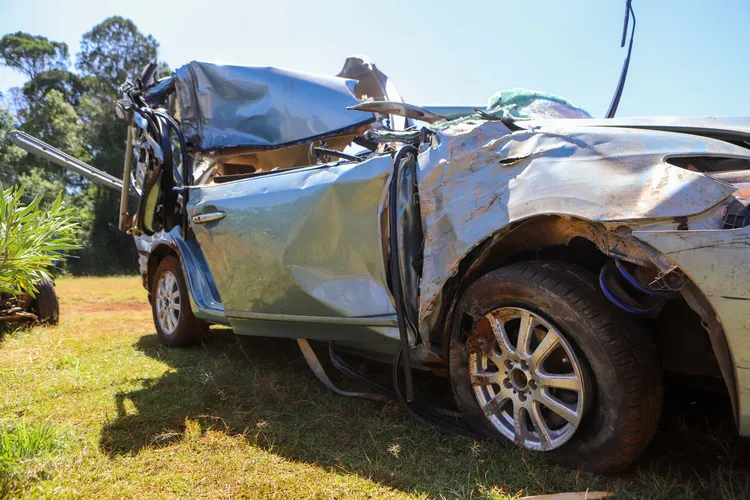 基普圖姆駕駛的Toyota Premio。新華社