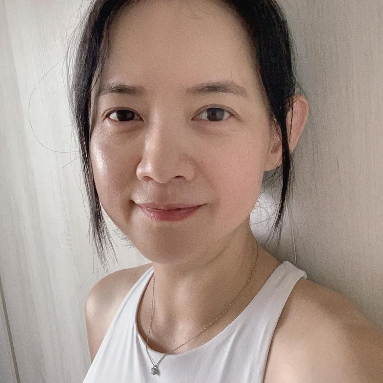 曾寶儀素顏照超清純。翻攝自曾寶儀臉書