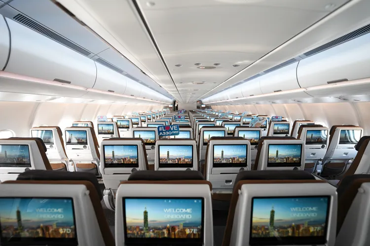 A330neo客艙共297個座位。業者提供