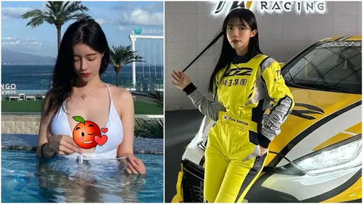 飲料店挫敗不怕!廖老大邀「賽車界巨乳李多慧」來台飆速 再掀旋風