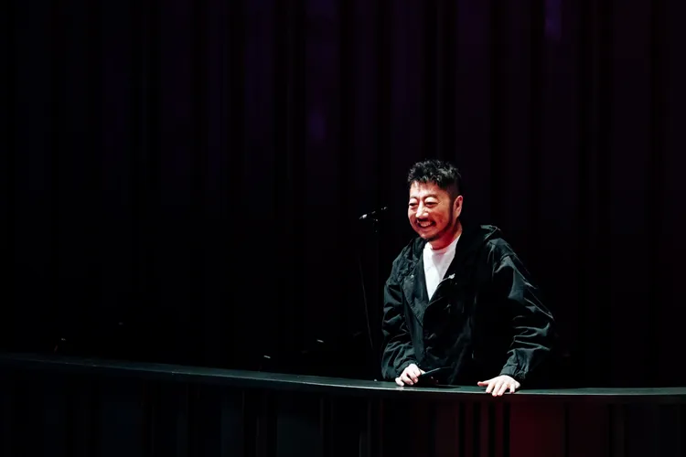 小蟲昨低調現身演唱會彩排。衛武營國家藝術文化中心提供