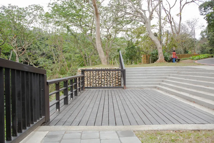 十八尖山改造工程完工啟用。新竹市府提供