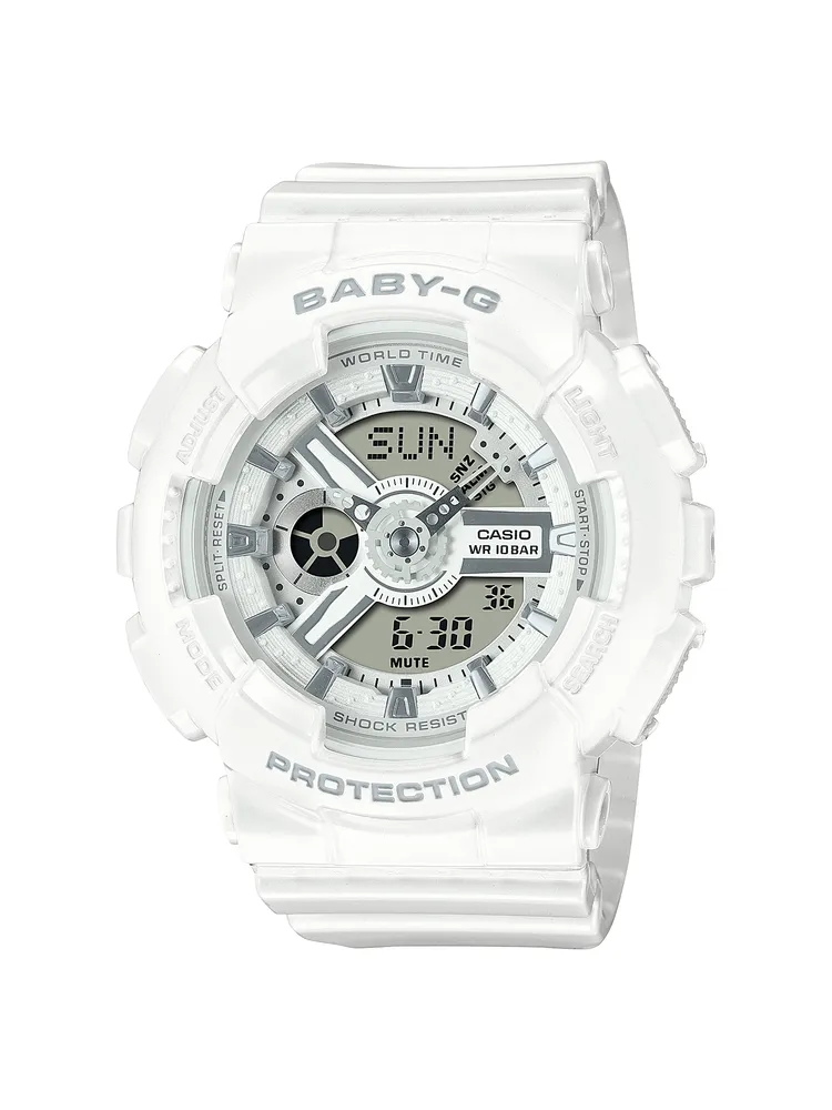 BABY-G腕錶BA-110X-7A3，4200元。品牌提供