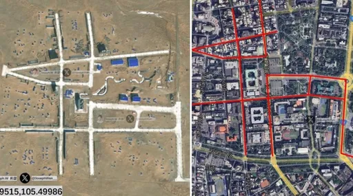 恫嚇台灣!中國新建「炸射靶場」曝光 竟與台北「博愛特區」等比例