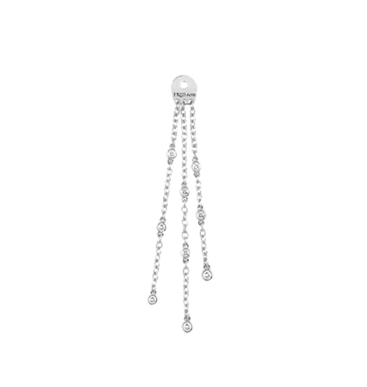 FRED Chance Infinie系列耳環鏈，價格店洽。品牌提供