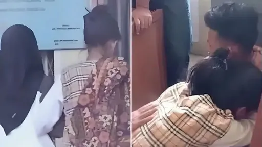 哥亂倫性侵「14歲妹生男嬰」　不捨他被捕！她深情緊摟盼快回來