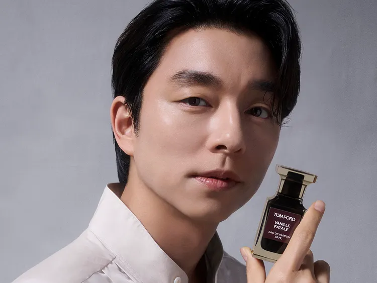 孔劉為TOM FORD私人調香系列引誘香草拍攝全新廣告。品牌提供