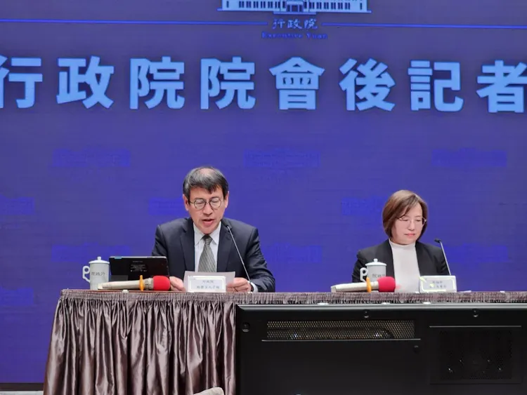 林子倫轉述陳建仁裁示。施智齡攝